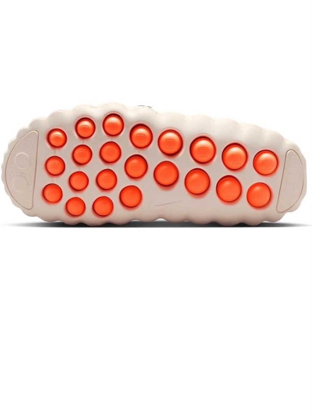 Nike Kids Sneakers in Cream and Orange